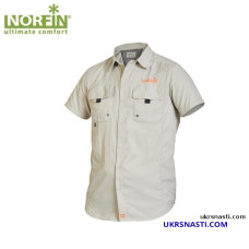 Рубашка Norfin Focus Short Sleeves серая